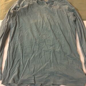 lululemon athletica Women's Light Blue Long Sleeve Tee